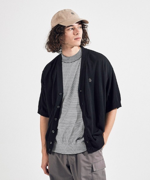 SHORT SLEEVE CARDIGAN/ ショートスリーブカーディガン
