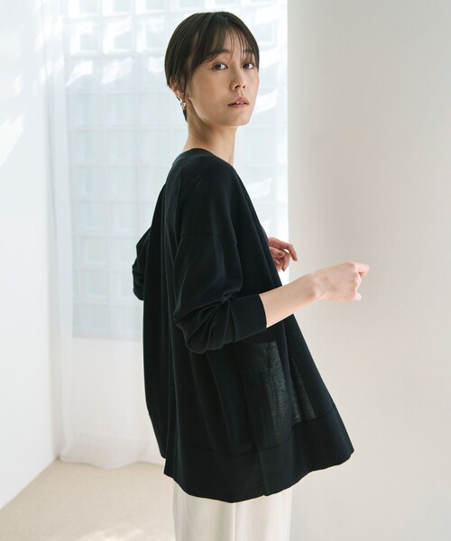 新色登場】【抗菌防臭/接触冷感】イージーカーディガン