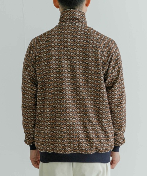 URBAN RESEARCH（アーバンリサーチ）の「URBAN RESEARCH iD　ジャカードトラックジャケット（ブルゾン・メンズ・ネイビー/ホワイト・LARGE/MEDIUM）」の12枚目の写真