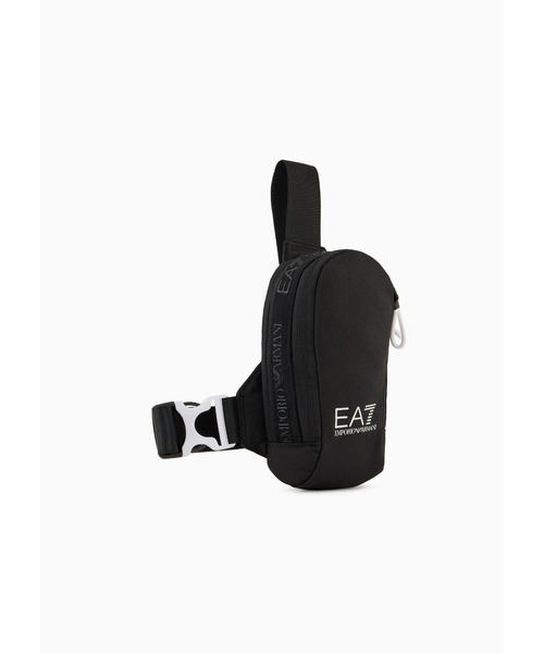 EMPORIO ARMANI EA7(エンポリオアルマーニイーエーセブン)の「【エンポリオ アルマーニ EA7】Logo Series ラウンドバックパック テクニカルファブリック ミニ(ショルダーバッグ・メンズ・ブラック系その他・FREE)」の3枚目の写真