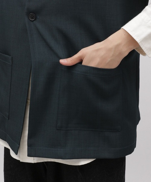 LAKOLE（ラコレ）の「DRYPEジレ / 993507（ベスト・メンズ・ブラック/ライトグレー/グリーン・LARGE/MEDIUM/SMALL）」の15枚目の写真