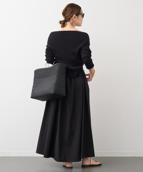ドゥーズィエムクラス　off shoulder プルオーバー　オフショルダー off shoulder プルオーバー（ニット/セーター）｜Deuxieme