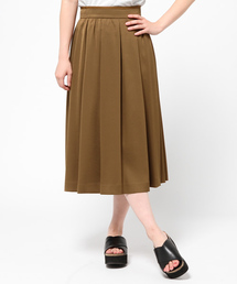 SHIPS for women | ソリッドタックロングスカート(スカート)