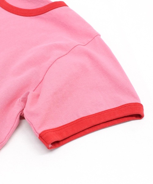 RNA(アールエヌエー)の「M2247 BLINDFOLD BEARミニT(Tシャツ/カットソー・レディース・ホワイト×ブルー/ピンク/ブラック×ホワイト・MEDIUM)」の12枚目の写真