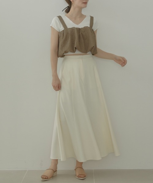 ACYM(アシーム)の「Emboss baloon キャミソール(キャミソール・レディース・ブラック/ベージュ/ホワイト・FREE)」の21枚目の写真