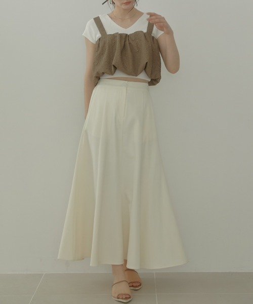 ACYM(アシーム)の「Emboss baloon キャミソール(キャミソール・レディース・ブラック/ベージュ/ホワイト・FREE)」の22枚目の写真