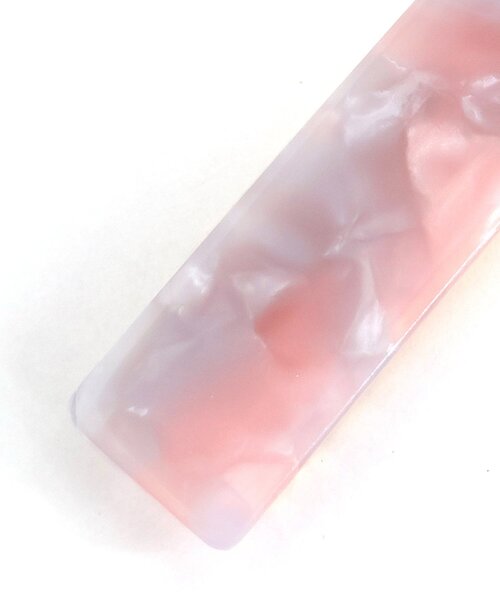 apres les cours（アプレレクール）の「マーブルヘアクリップ2個セット（バレッタ/ヘアクリップ・キッズ・アイボリー/ラベンダー・FREE）」の10枚目の写真