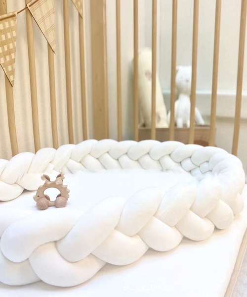 セール】子供用ベッドバンパークッション（ベビー寝具/家具）｜aimoha 