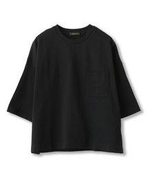 AMERICAN RAG CIE | AMERICAN RAG CIEヘビーコットン6分袖Tシャツ/208-AHS-L152-CT134(Tシャツ/カットソー)