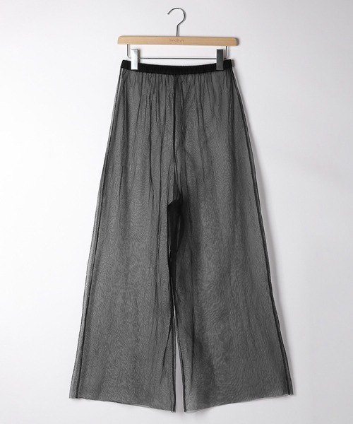 Heather(ヘザー)の「チュールシアーパンツ 121694(その他パンツ・レディース・ホワイト系その他/ブラック/ブラック系その他・FREE)」の4枚目の写真