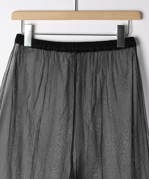 最終価格　美品　XS 23AWチュール パンツ3L-P001 noir kei ninomiya(ノワールケイニノミヤ) 23AWチュール パンツ