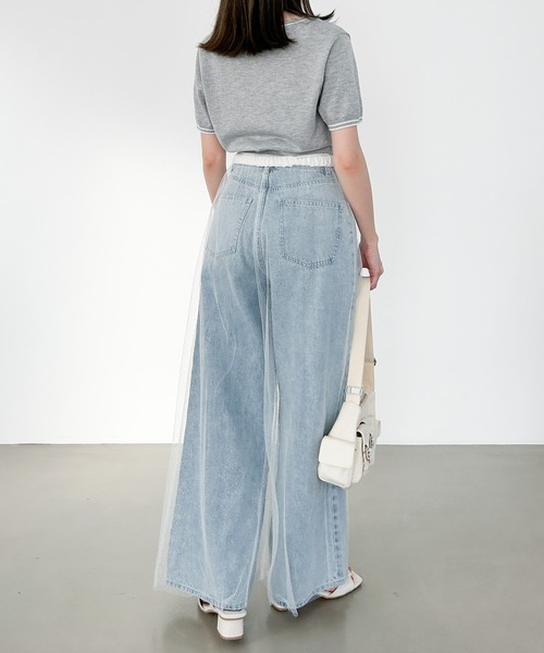 Heather(ヘザー)の「チュールシアーパンツ 121694(その他パンツ・レディース・ホワイト系その他/ブラック/ブラック系その他・FREE)」の20枚目の写真