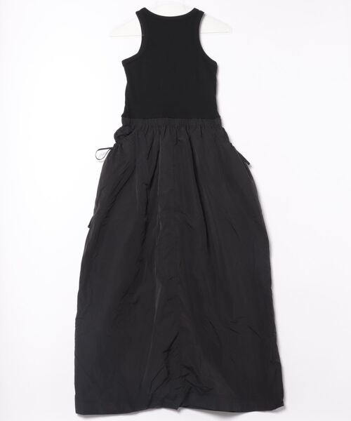 Settimissimo（セッティミッシモ）の「カップ付き リブタンクトップ ドッキング ワンピース（ワンピース・レディース・オフホワイト/ブラック・FREE）」の3枚目の写真