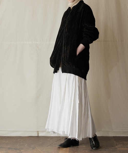 suzuki takayuki（スズキタカユキ）の「pile-fabric blouson