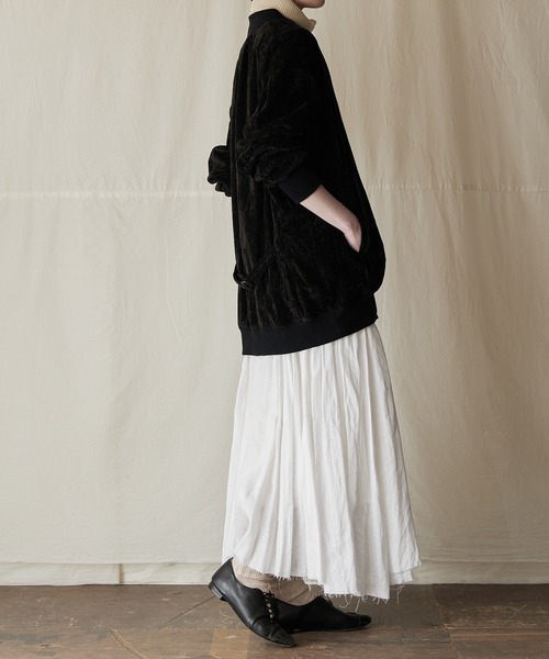 suzuki takayuki（スズキタカユキ）の「pile-fabric blouson