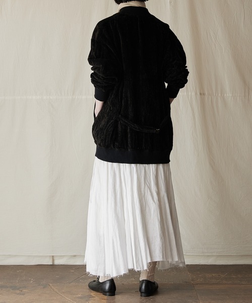 suzuki takayuki（スズキタカユキ）の「pile-fabric blouson