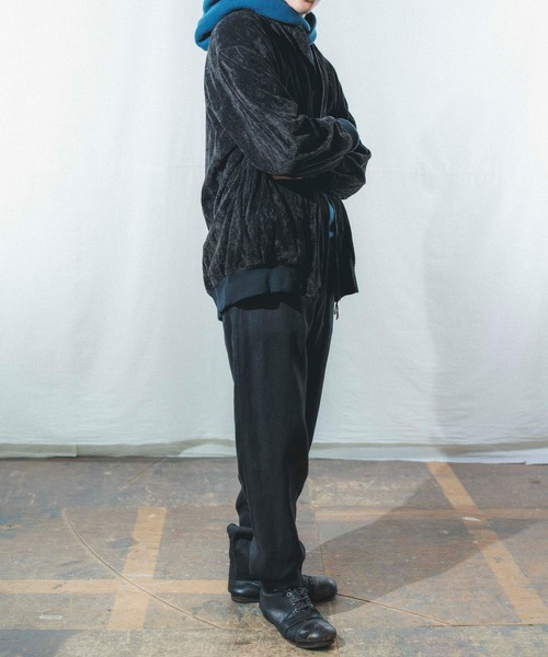 suzuki takayuki（スズキタカユキ）の「pile-fabric blouson
