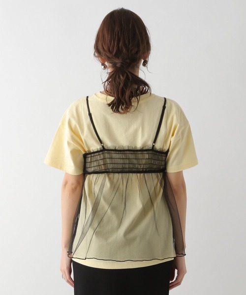 レプシィム　LEPSIM チュールキャミソール セール】アソートチュールキャミ 114632（Tシャツ/カットソー