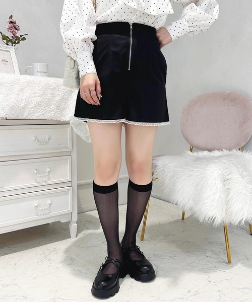 apres jour(アプレジュール)の「French girly collection アソートレースショートパンツ【ZOZOTOWN限定アイテム】(その他パンツ・レディース・ブラック系その他/ライトベージュ/ブラック・フリー/X-LARGE)」の22枚目の写真