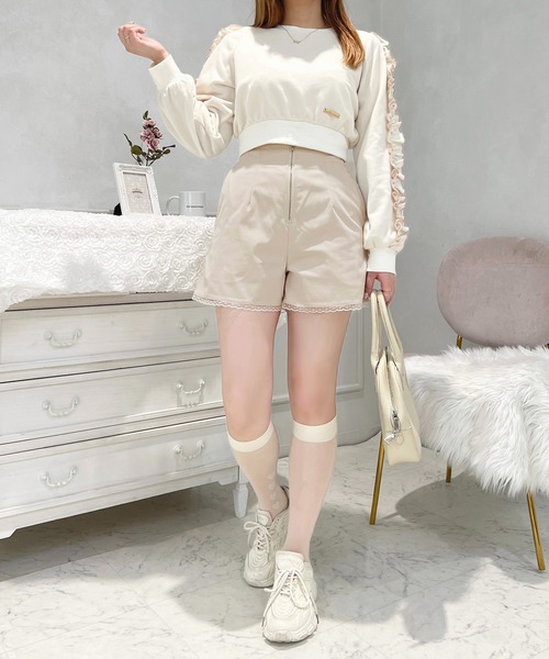 apres jour(アプレジュール)の「French girly collection アソートレースショートパンツ【ZOZOTOWN限定アイテム】(その他パンツ・レディース・ブラック系その他/ライトベージュ/ブラック・フリー/X-LARGE)」の13枚目の写真