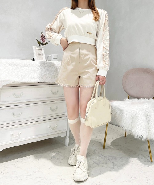 apres jour(アプレジュール)の「French girly collection アソートレースショートパンツ【ZOZOTOWN限定アイテム】(その他パンツ・レディース・ブラック系その他/ライトベージュ/ブラック・フリー/X-LARGE)」の14枚目の写真