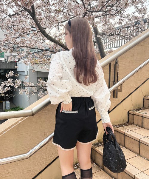 apres jour(アプレジュール)の「French girly collection アソートレースショートパンツ【ZOZOTOWN限定アイテム】(その他パンツ・レディース・ブラック系その他/ライトベージュ/ブラック・フリー/X-LARGE)」の19枚目の写真