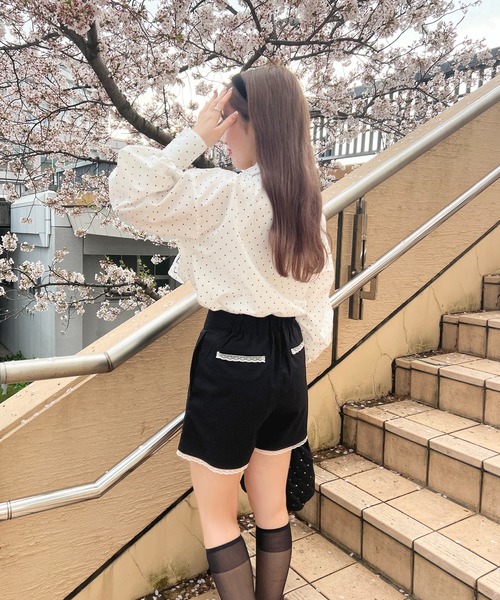 apres jour(アプレジュール)の「French girly collection アソートレースショートパンツ【ZOZOTOWN限定アイテム】(その他パンツ・レディース・ブラック系その他/ライトベージュ/ブラック・フリー/X-LARGE)」の20枚目の写真