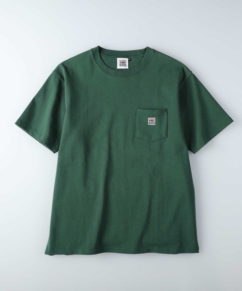 VISION STREET WEAR】13オンスヘビーウエイトポケTシャツ（T