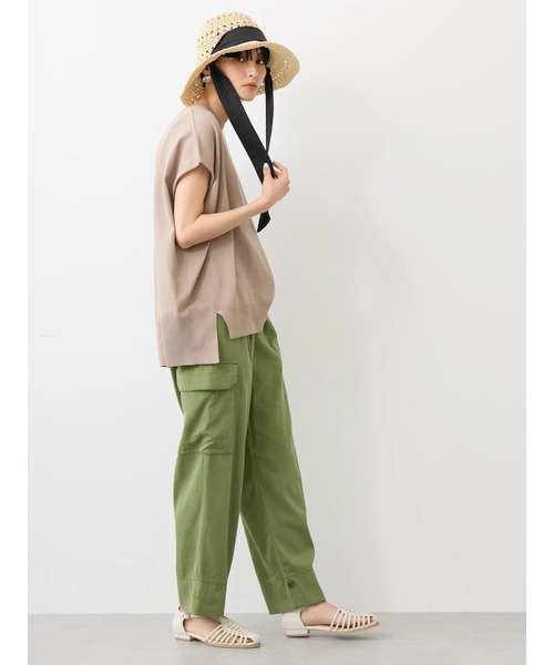 AMERICAN HOLIC(アメリカンホリック)の「リボンペーパーハット(ハット・レディース・ブラック/ベージュ・FREE)」の16枚目の写真