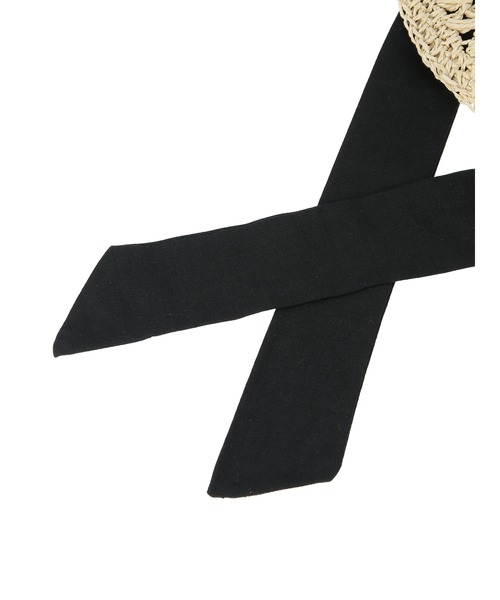 AMERICAN HOLIC(アメリカンホリック)の「リボンペーパーハット(ハット・レディース・ブラック/ベージュ・FREE)」の9枚目の写真