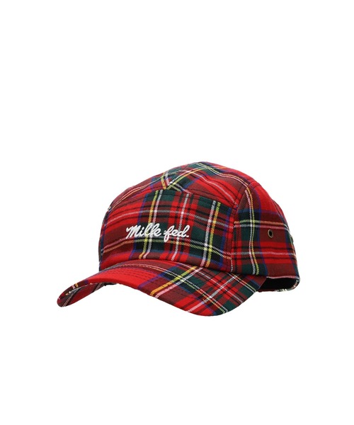 MILKFED.(ミルクフェド)の「ICING LOGO PLAID JET CAP(キャップ・レディース・ライトブルー/レッド/ネイビー・ONE SIZE)」の10枚目の写真