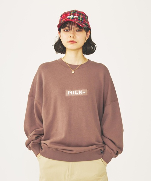 MILKFED.(ミルクフェド)の「ICING LOGO PLAID JET CAP(キャップ・レディース・ライトブルー/レッド/ネイビー・ONE SIZE)」の17枚目の写真