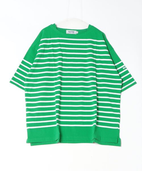 MONT KEMMEL YARN DYED 30/2 PLATING JERSRY BASQUE SHIRTS SHORT SLEEVE（Tシャツ/カットソー）｜MONT KEMMEL（モンケメル）