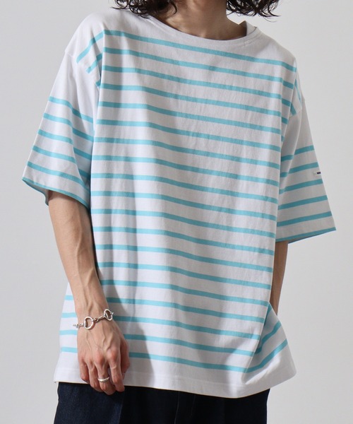 MONT KEMMEL YARN DYED 30/2 PLATING JERSRY BASQUE SHIRTS SHORT SLEEVE（Tシャツ/カットソー）｜MONT KEMMEL（モンケメル）