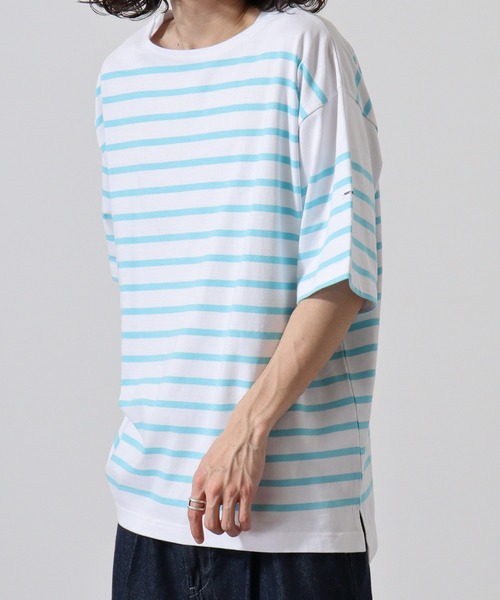 MONT KEMMEL YARN DYED 30/2 PLATING JERSRY BASQUE SHIRTS SHORT SLEEVE（Tシャツ/カットソー）｜MONT KEMMEL（モンケメル）