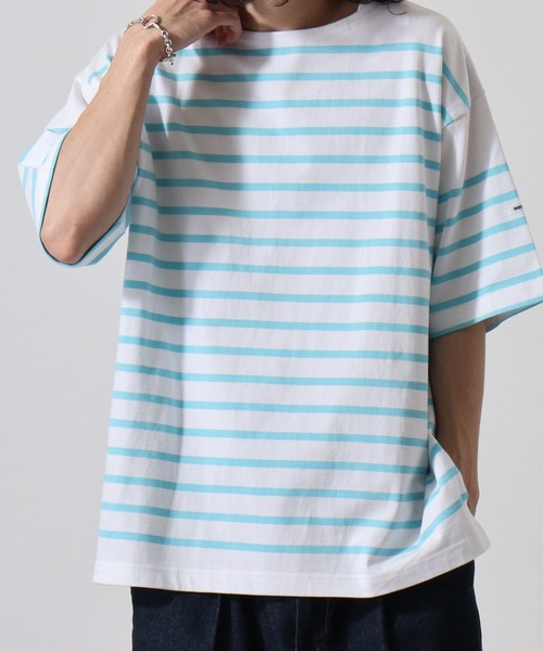 MONT KEMMEL YARN DYED 30/2 PLATING JERSRY BASQUE SHIRTS SHORT SLEEVE（Tシャツ/カットソー）｜MONT KEMMEL（モンケメル）