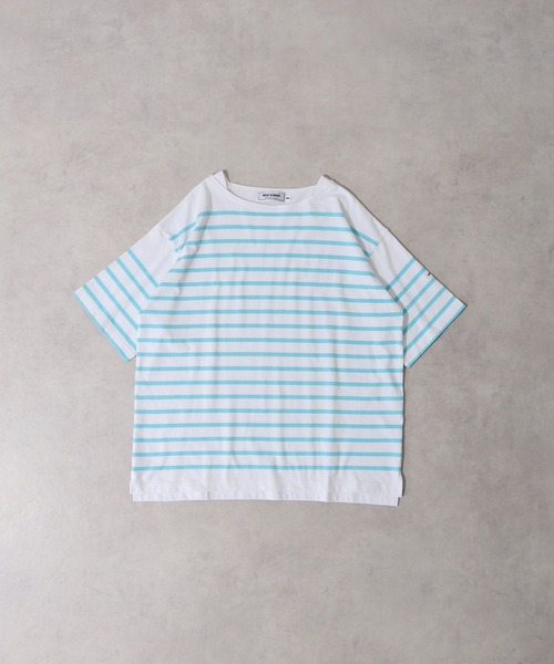 MONT KEMMEL YARN DYED 30/2 PLATING JERSRY BASQUE SHIRTS SHORT SLEEVE（Tシャツ/カットソー）｜MONT KEMMEL（モンケメル）