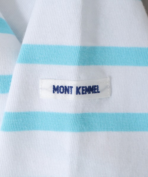 MONT KEMMEL YARN DYED 30/2 PLATING JERSRY BASQUE SHIRTS SHORT SLEEVE（Tシャツ/カットソー）｜MONT KEMMEL（モンケメル）