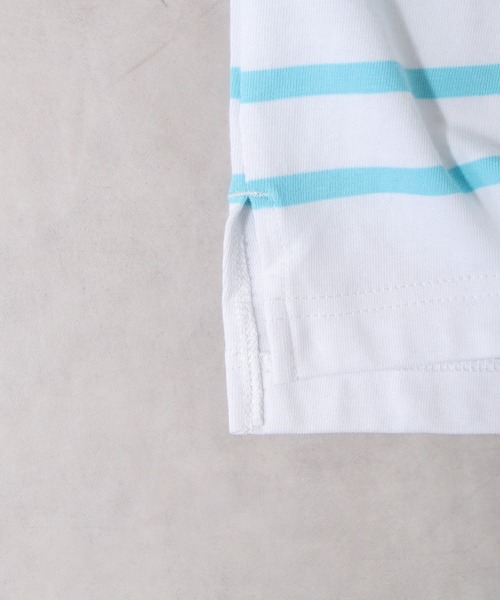 MONT KEMMEL YARN DYED 30/2 PLATING JERSRY BASQUE SHIRTS SHORT SLEEVE（Tシャツ/カットソー）｜MONT KEMMEL（モンケメル）