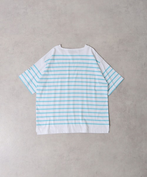 MONT KEMMEL YARN DYED 30/2 PLATING JERSRY BASQUE SHIRTS SHORT SLEEVE（Tシャツ/カットソー）｜MONT KEMMEL（モンケメル）