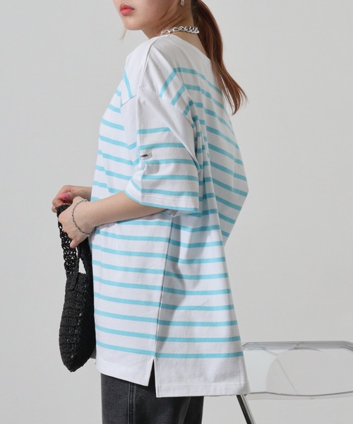 MONT KEMMEL YARN DYED 30/2 PLATING JERSRY BASQUE SHIRTS SHORT SLEEVE（Tシャツ/カットソー）｜MONT KEMMEL（モンケメル）