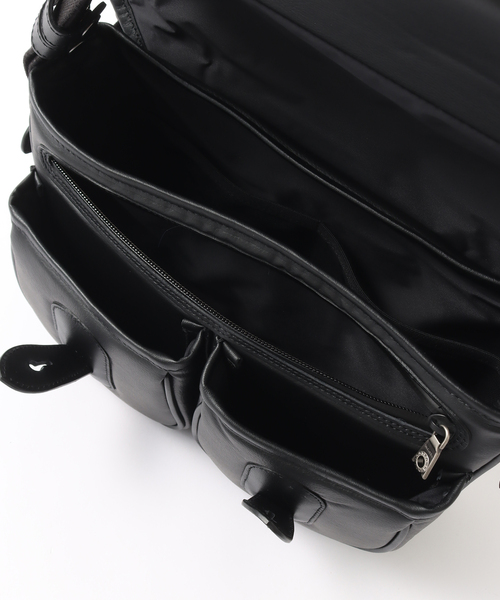 Hunting World（ハンティングワールド）の「HUNTING WORLD / ハンティングワールド CARRYALL SMALL DHAXGA02（ショルダーバッグ・メンズ・ブラック・FREE）」の11枚目の写真