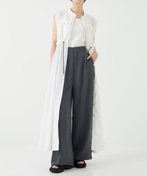 CITY TOKYO | <2WAY><抗ピリング・速乾性><手洗い可能>タイプライタードロストシャツワンピース【A+TOKYO / エープラストウキョウ】(シャツワンピース)
