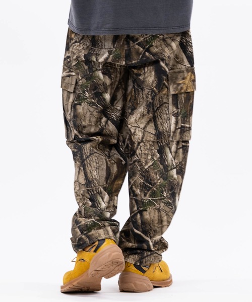 JOHN'S CLOSET（ジョンズクローゼット）の「【13】PRINT TWILL 裏使い ルーズカーゴパンツ（カーゴパンツ・メンズ・カモフラージュ/その他1・MEDIUM/LARGE/X-LARGE）」の7枚目の写真
