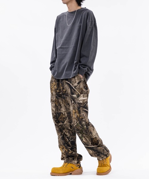 JOHN'S CLOSET（ジョンズクローゼット）の「【13】PRINT TWILL 裏使い ルーズカーゴパンツ（カーゴパンツ・メンズ・カモフラージュ/その他1・MEDIUM/LARGE/X-LARGE）」の9枚目の写真
