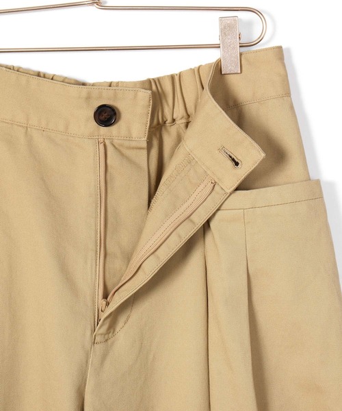 ROPE' PICNIC（ロペピクニック）の「デザインポケットワイドパンツ（その他パンツ・レディース・ブラック/オフホワイト/キャメル・38/36）」の7枚目の写真