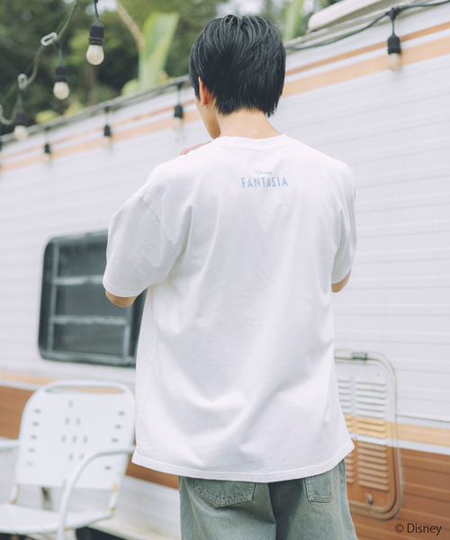 JOURNAL STANDARD（ジャーナルスタンダード）の「MICKEY MOUSE / ミッキーマウス 別注 S/S Tシャツ（Tシャツ/カットソー・メンズ・ブラック系その他/ホワイト系その他/イエロー/グレー/ブラック/ホワイト・LARGE/MEDIUM）」の11枚目の写真