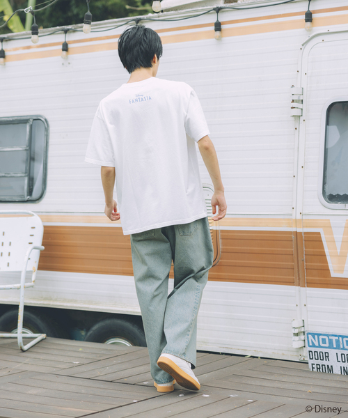 JOURNAL STANDARD（ジャーナルスタンダード）の「MICKEY MOUSE / ミッキーマウス 別注 S/S Tシャツ（Tシャツ/カットソー・メンズ・ブラック系その他/ホワイト系その他/イエロー/グレー/ブラック/ホワイト・LARGE/MEDIUM）」の8枚目の写真