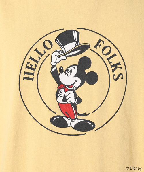 JOURNAL STANDARD（ジャーナルスタンダード）の「MICKEY MOUSE / ミッキーマウス 別注 S/S Tシャツ（Tシャツ/カットソー・メンズ・ブラック系その他/ホワイト系その他/イエロー/グレー/ブラック/ホワイト・LARGE/MEDIUM）」の21枚目の写真
