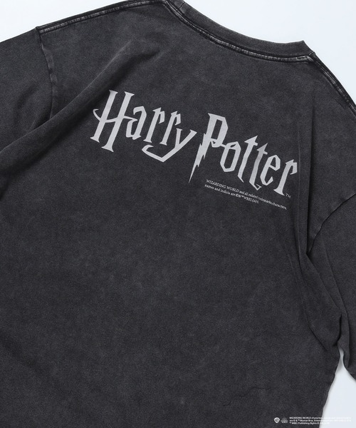 ハリー・ポッター グラフィックTシャツ 黒 GU公式 | グラフィックT(5分袖) Harry Potter 1